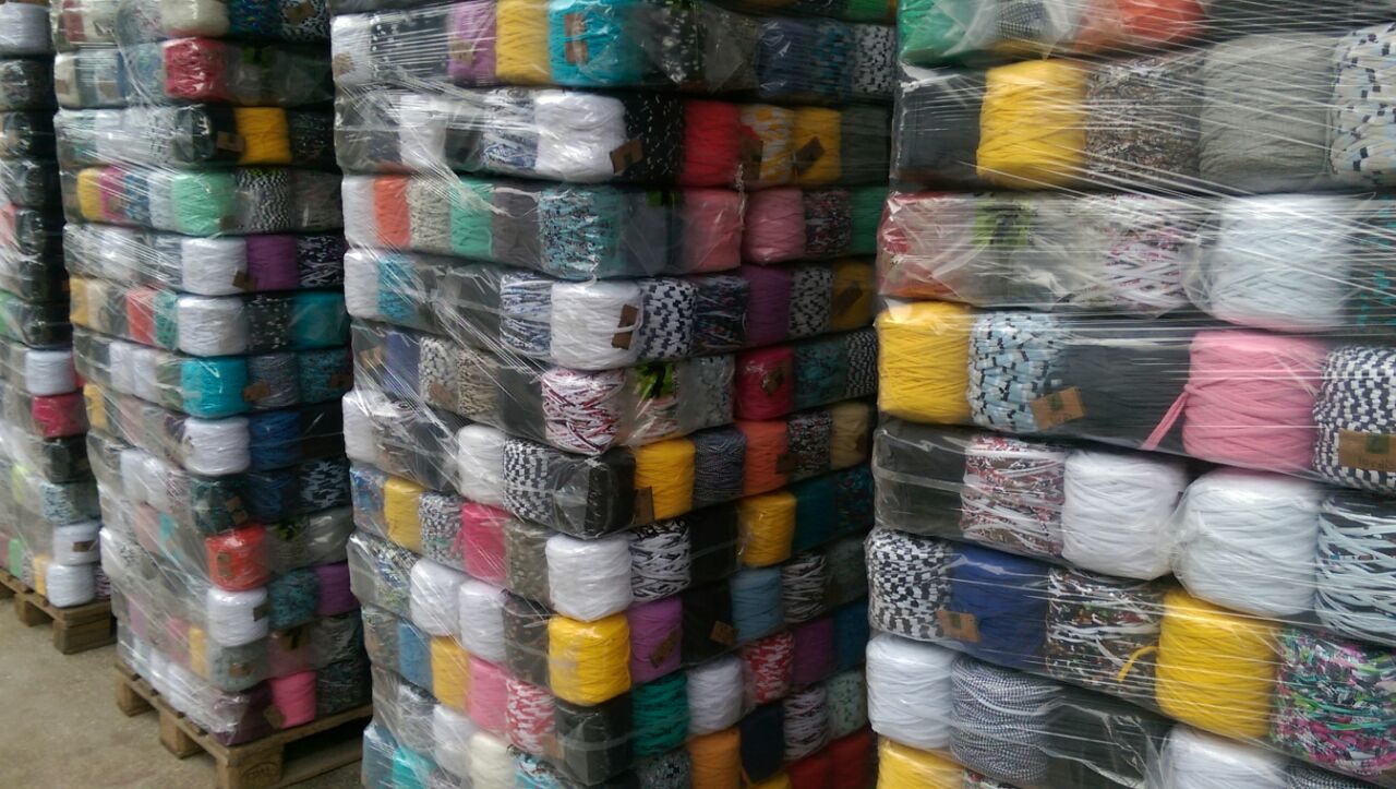 Трикотажная пряжа - купить в Москве, СПб (в интернет магазине) для вязания  ковриков крючком.